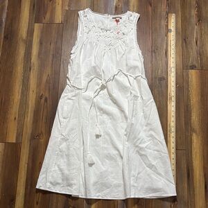 Knox Rose White Sleeveless Dress Small NWT